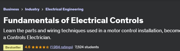 Pictures · Udemy — Fundamentals of Electrical Controls 2020-6