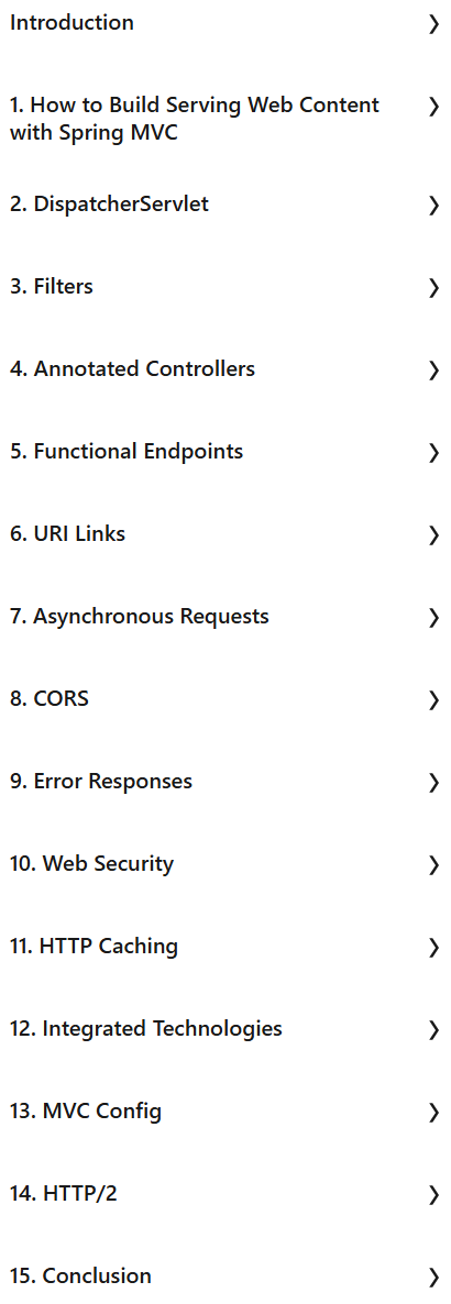 Course topics · LinkedIn — Complete Guide to Spring MVC 2025-2