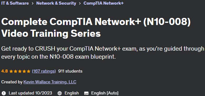 Pictures · Udemy — Complete CompTIA Network+ (N10-008) Video Training Series 2023-9