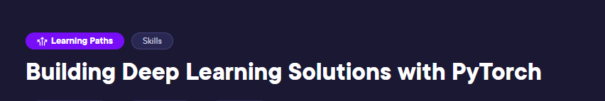 Pictures · Pluralsight — Building Deep Learning Solutions with PyTorch 2022-5