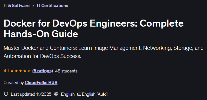 تصاویر · Docker کے لئے DevOps پروڈکٹ کا نام : Complete Hands-On Guide 2024-12
