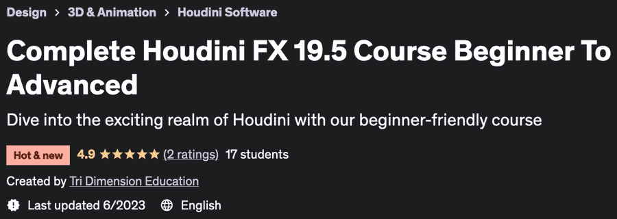 Pictures · Udemy — Complete Houdini FX 19.5 Course Beginner To Advanced 2023-6