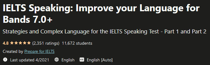 Pictures · Udemy — IELTS Speaking: Improve your Language for Bands 7.0+ 2021-4/2021-8