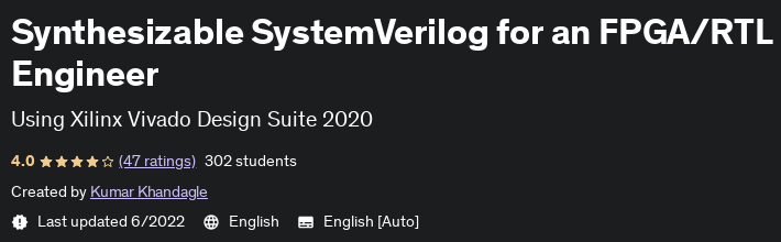 Pictures · Udemy — Synthesizable SystemVerilog for an FPGA/RTL Engineer 2022-5