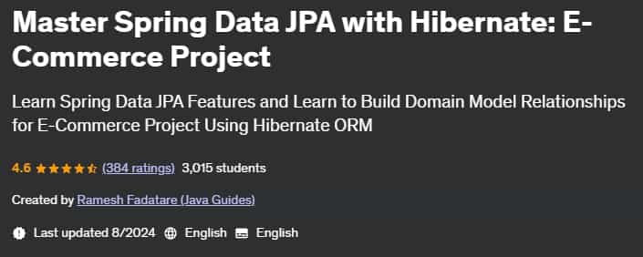 Pictures · Master Spring Data JPA with Hibernate: E-Commerce Project 2023-9