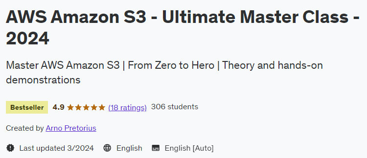 Pictures · Udemy — AWS Amazon S3 – Ultimate Master Class – 2024 2023-5
