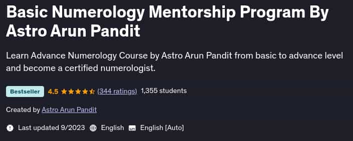 Pictures · Basic Numerology Mentorship Program By Astro Arun Pandit 2023-9