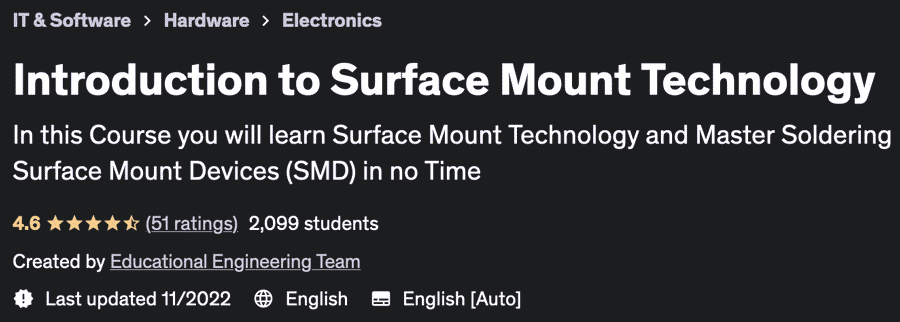 تصاویر · Surface Mount ٹیکنالوجی کے بارے میں معلومات 2022-2