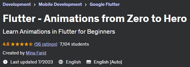 Pictures · Flutter – Animations from Zero to Hero 2023-7/2024-9