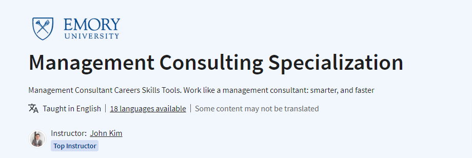 Pictures · Coursera — Management Consulting Specialization 2023-12