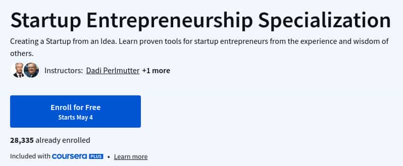 Pictures · Coursera — Startup Entrepreneurship Specialization 2025-5