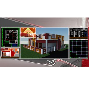 AutoCAD 2D&3D Smart House Exterior + Interior Design Course 2022-12
