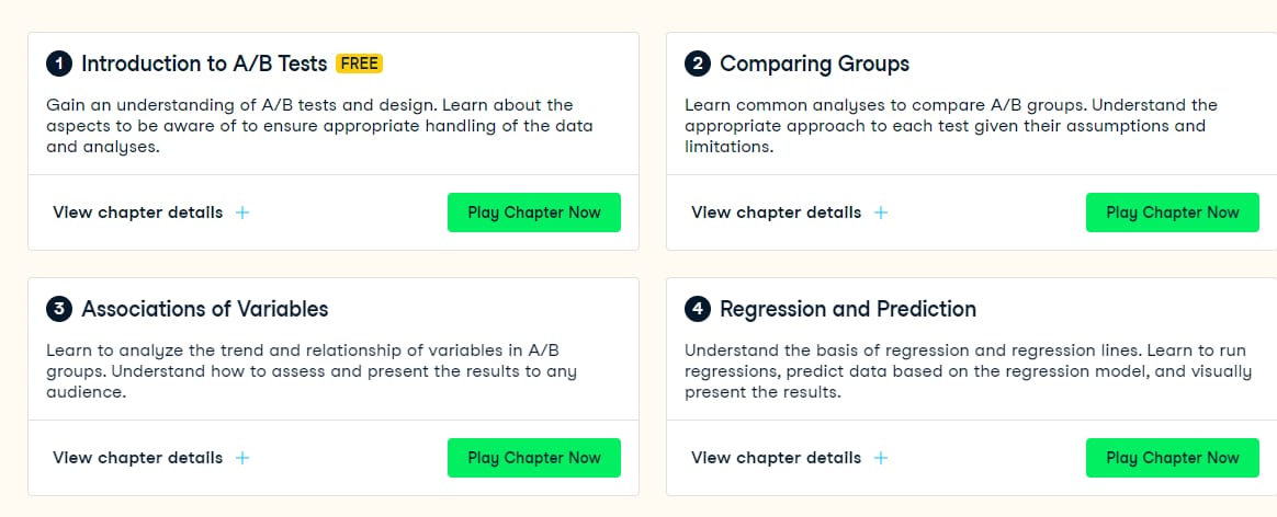 Course topics · A/B Testing in R 2023-11