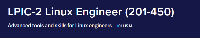 Pictures · ITProTV – LPIC-2 Linux Engineer (201-450 / 202-450) 2022-9