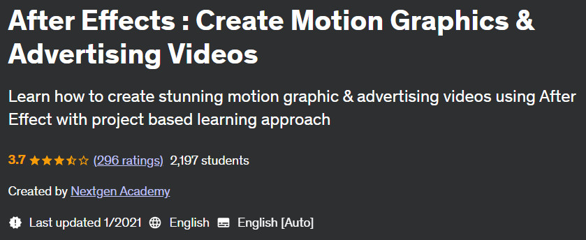 Pictures · Udemy — After Effects : Create Motion Graphics & Advertising Videos 2021-1