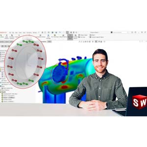 完成元素分析。 SolidWorks 模拟:P3:BOLTS 2024-3