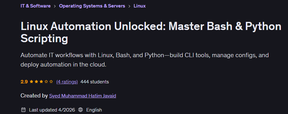 Pictures · Linux Automation Unlocked: Master Bash & Python Scripting 2026-3