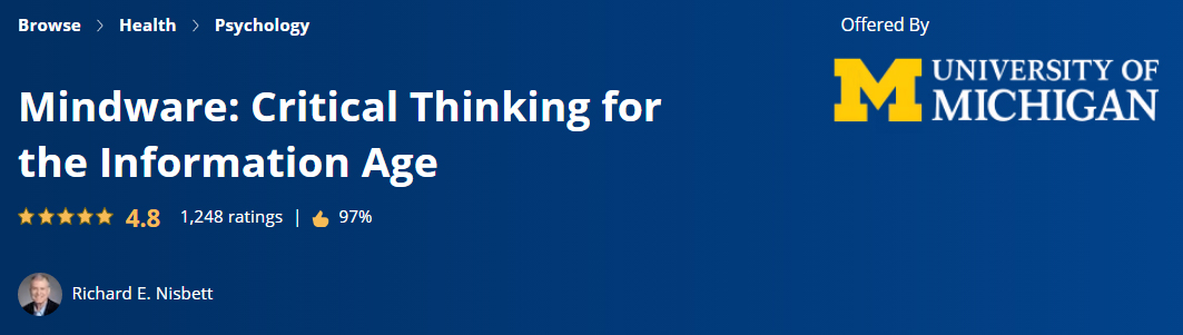 Pictures · Coursera — Mindware: Critical Thinking for the Information Age 2022-12