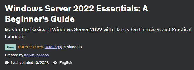 Pictures · Udemy — Windows Server 2022 Essentials: A Beginner’s Guide 2023-10