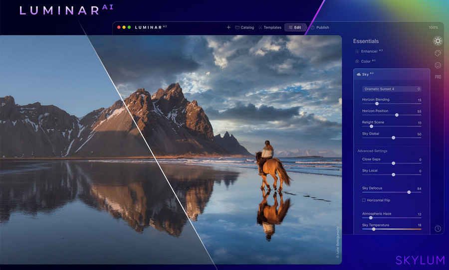 Pictures · Luminar AI 1.5.5 (10909) Multilingual x64/ 1.5.5 (13797) macOS