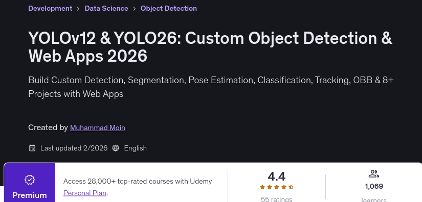 Imágenes · YOLOv12 y YOLO26: Detección de objetos personalizados y aplicaciones web 2026 2026-2