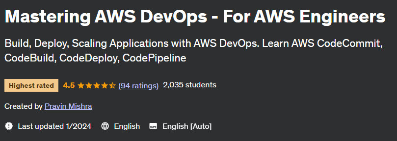 Pictures · Udemy — Mastering AWS DevOps – For AWS Engineers 2023-9