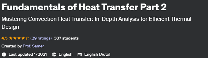 Pictures · Udemy — Fundamentals of Heat Transfer Part 2 2021-01