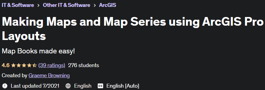 Pictures · Udemy — Making Maps and Map Series using ArcGIS Pro Layouts 2021-7