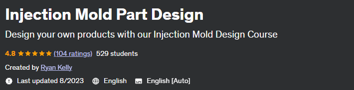 Pictures · Udemy — Injection Mold Part Design 2022-12