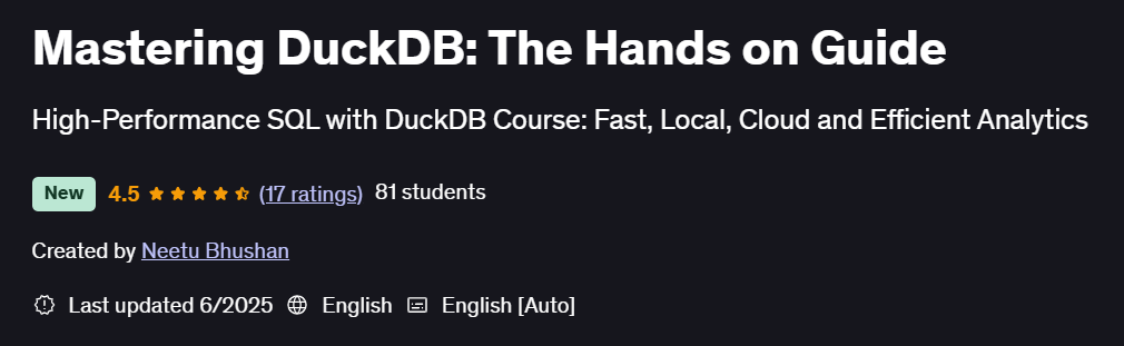 Pictures · Mastering DuckDB: The Hands on Guide 2025-6