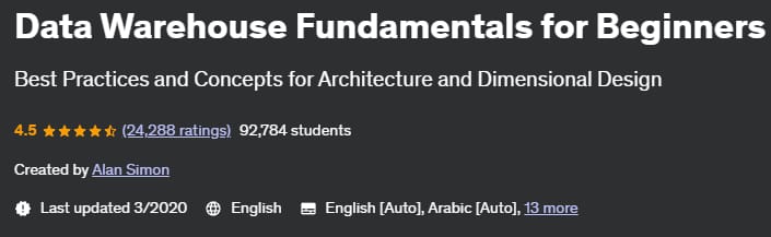 Pictures · Udemy — Data Warehouse Fundamentals for Beginners 2020-3