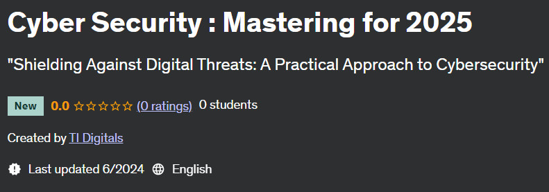 Pictures · Cyber Security : Mastering for 2025 2024-6