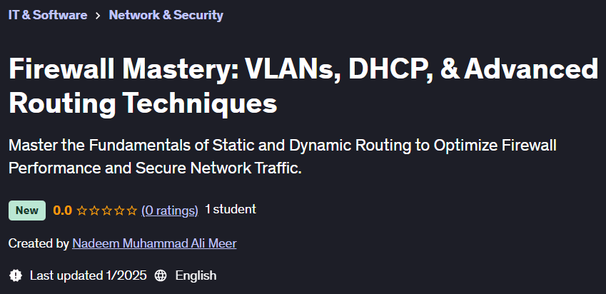 Pictures · Udemy — Firewall Mastery: VLANs, DHCP, & Advanced Routing Techniques 2024-12