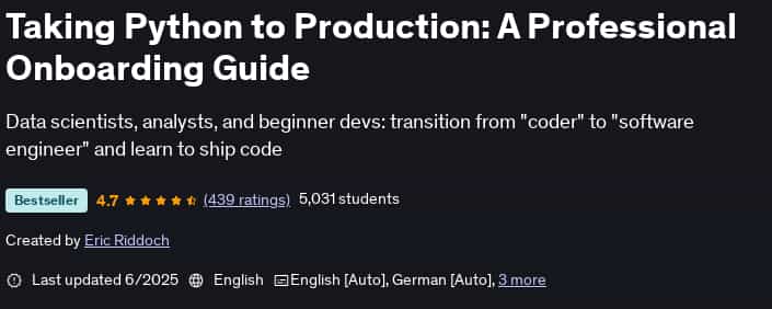 Pictures · Taking Python to Production: A Professional Onboarding Guide 2025-6