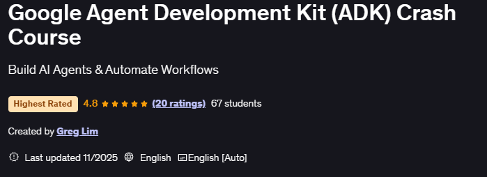 Images · Google Agent Development Kit (ADK) Crash Course 2025-11