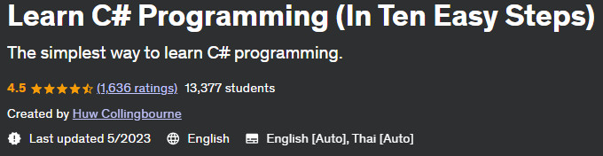 Pictures · Learn C# Programming (In Ten Easy Steps) 2023-5