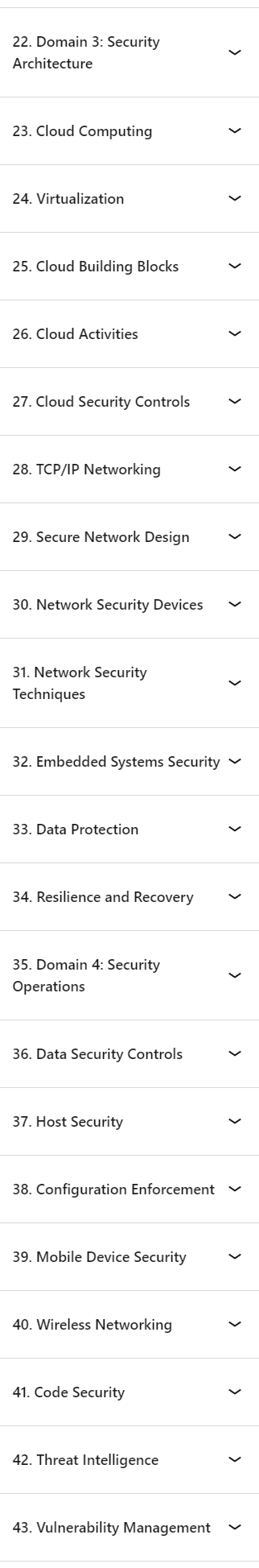 Course topics · LinkedIn — CompTIA Security+ (SY0-701) Cert Prep 2024-7