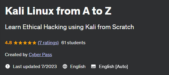 Pictures · Kali Linux from A to Z 2023-7