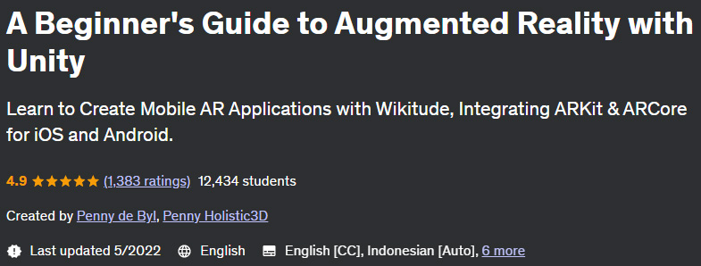 Pictures · Udemy — A Beginner’s Guide to Augmented Reality with Unity 2022-5