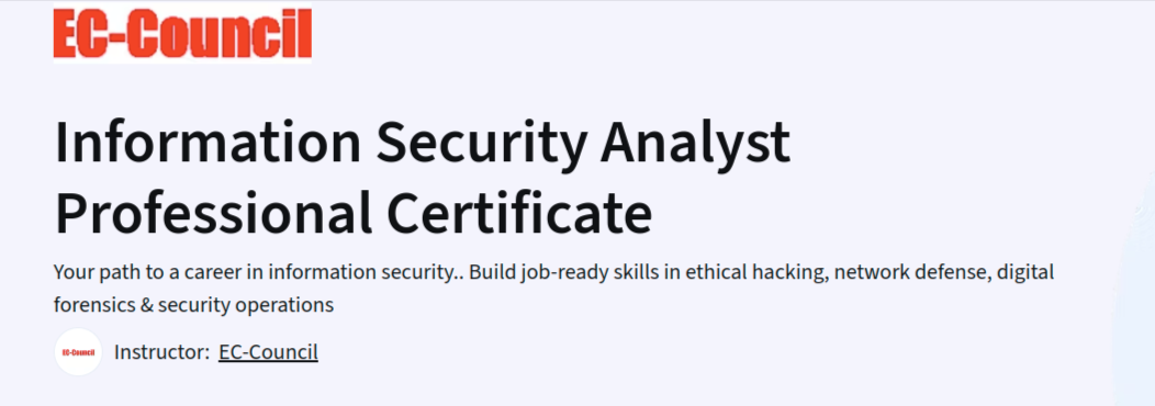 Pictures · Coursera — Information Security Analyst Professional Certificate 2025-7