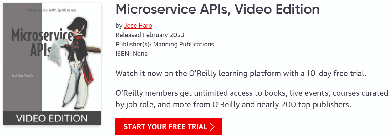 Pictures · Oreilly – Microservice APIs, Video Edition 2023-2