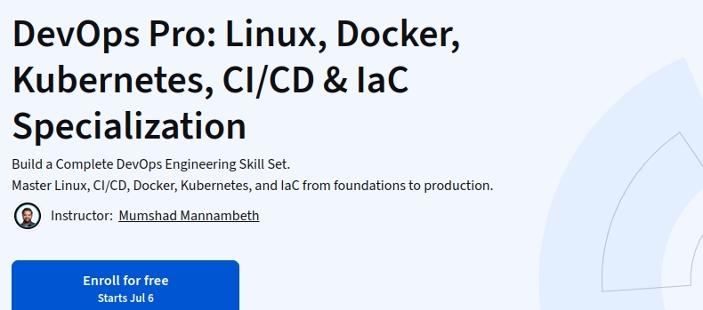चित्र · DevOps प्रो के लिए: Linux, Docker, Kubernetes, सीआई / सीडी और आईएसी 2026-7