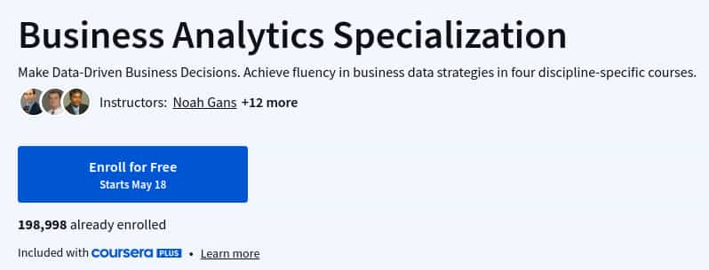 Pictures · Coursera — Business Analytics Specialization 2025-5