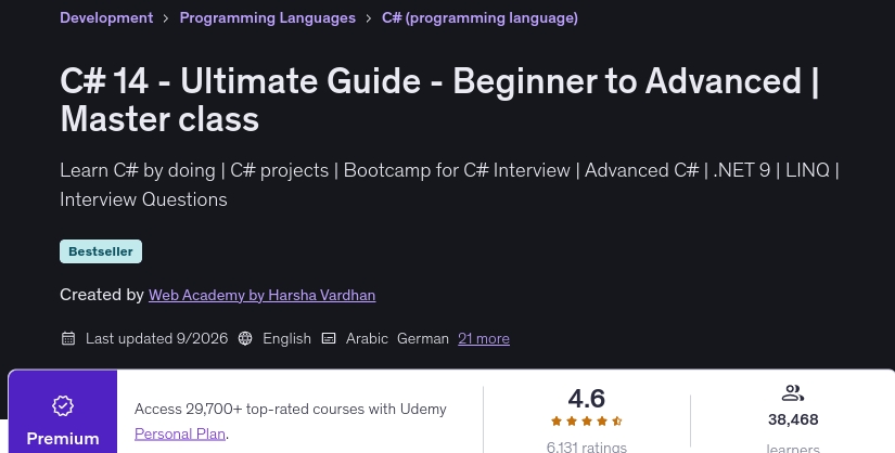 Pictures · Udemy — C# 14 – Ultimate Guide – Beginner to Advanced | Master class 2026-9