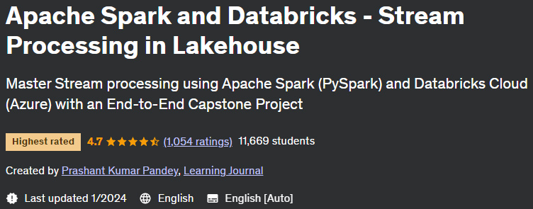 Pictures · Apache Spark and Databricks – Stream Processing in Lakehouse 2023-11