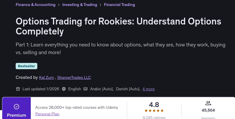 Pictures · Options Trading for Rookies: Understand Options Completely 2026-1