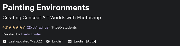 Pictures · Udemy — Painting Environments 2022-7