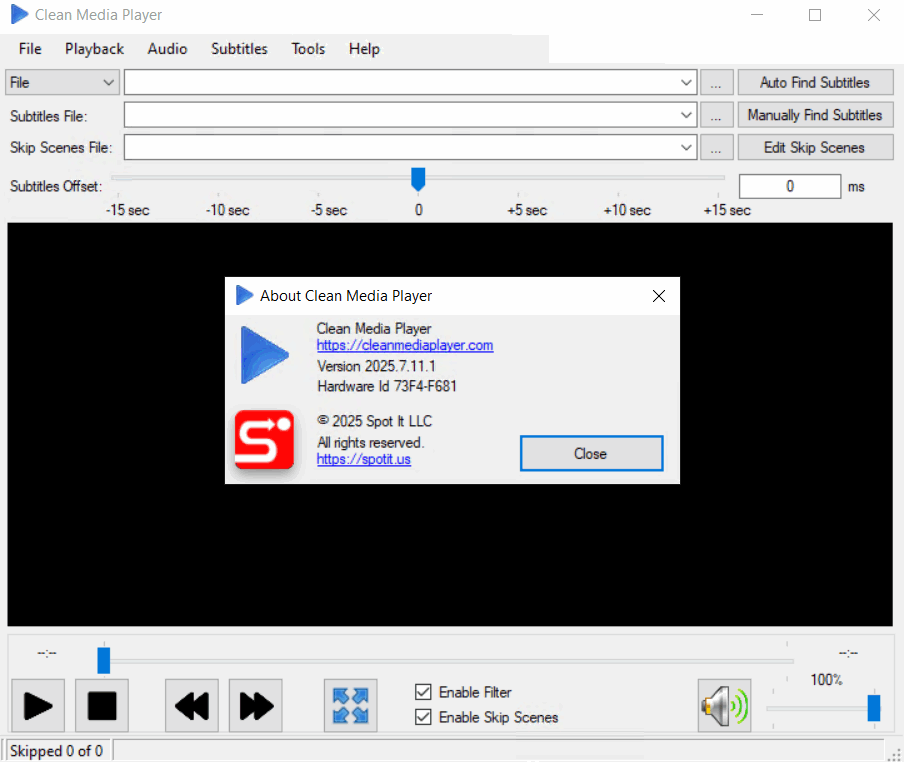 Pictures · Clean Media Player 2026.1.4.1