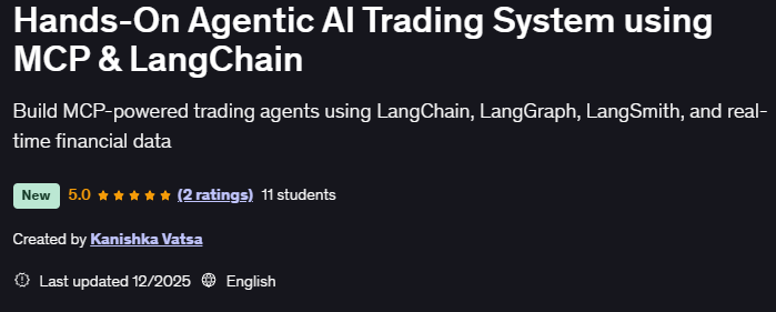 Pictures · Hands-On Agentic AI Trading System using MCP & LangChain 2025-12