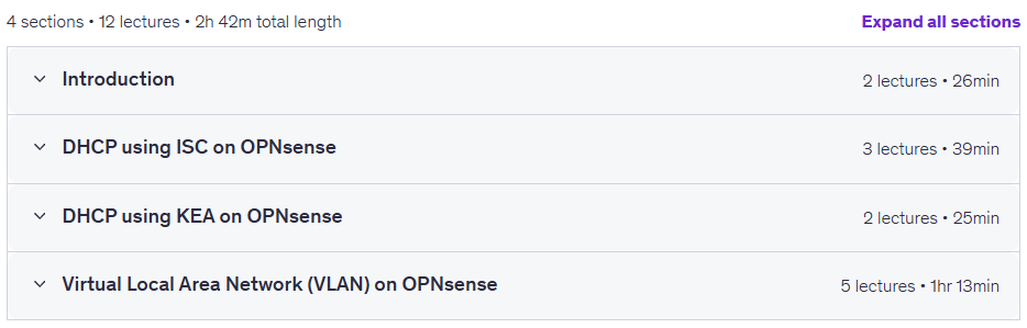 课程主题 · 官方课程:DHCP & VLAN在OPNsense 2026-2